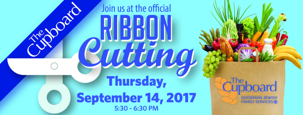The Cupboard Ribbon Cutting Goodman Jewish Family Services Of