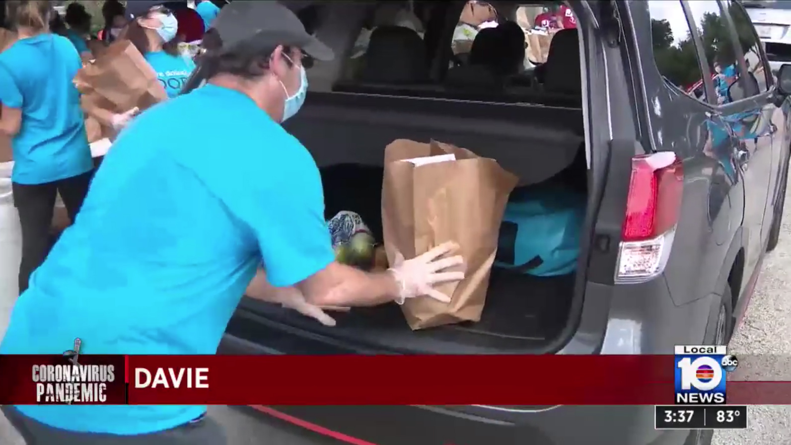 Kosher food distribution in Davie