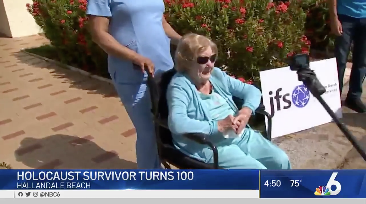 Holocaust Survivor Turns 100