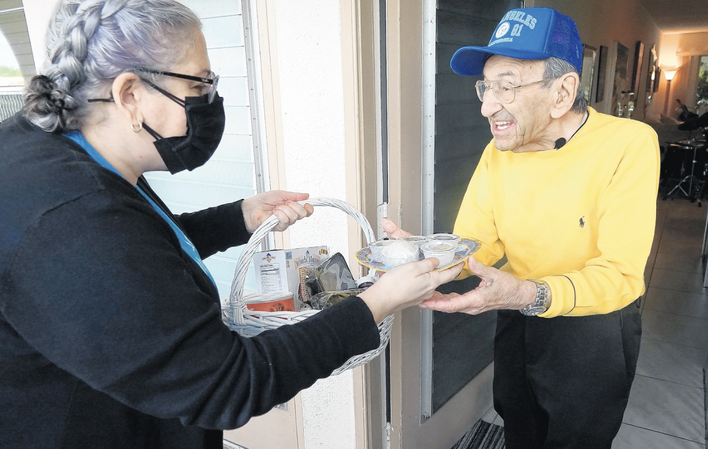 Passover food deliveries make a ‘big difference’ for area seniors