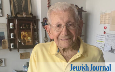 Centenarian David Sroka shares his story of survival