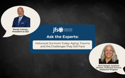 Holocaust Survivors Today: Aging, Trauma and the Challenges They Still Face