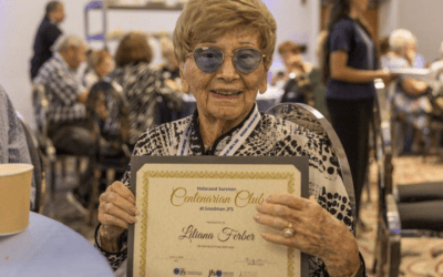 ‘Living history’: 100-year-old Holocaust survivors honored at Broward synagogue